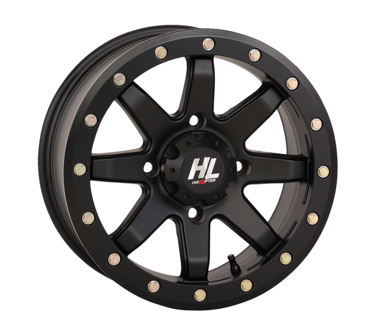 High Lifter - Wheel - HL9 Beadlock - Front/Rear - Matte Black - 14x7 - 4/156 - 6+1 (+50 mm) - HL9 Beadlock Wheel - 14HL09-1457 High Lifter - Wheel - HL9 Beadlock - Front/Rear - Matte Black - 14x7 - 4/156 - 6+1 (+50 mm) - HL9 Beadlock Wheel - 14HL09-1457