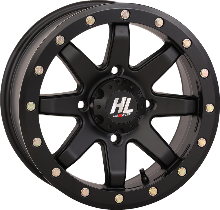 High Lifter - Wheel - HL9 Beadlock - Rear - Matte Black - 14x10 -  4/156 - 5+5 - HL9 Beadlock Wheel - 14HL09-14561