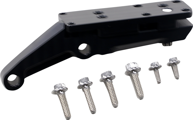 Alloy Art - Ambidextrous Caliper Mount - Black - Radial/Ambidextrous Brake Mount - 49HDBM-2