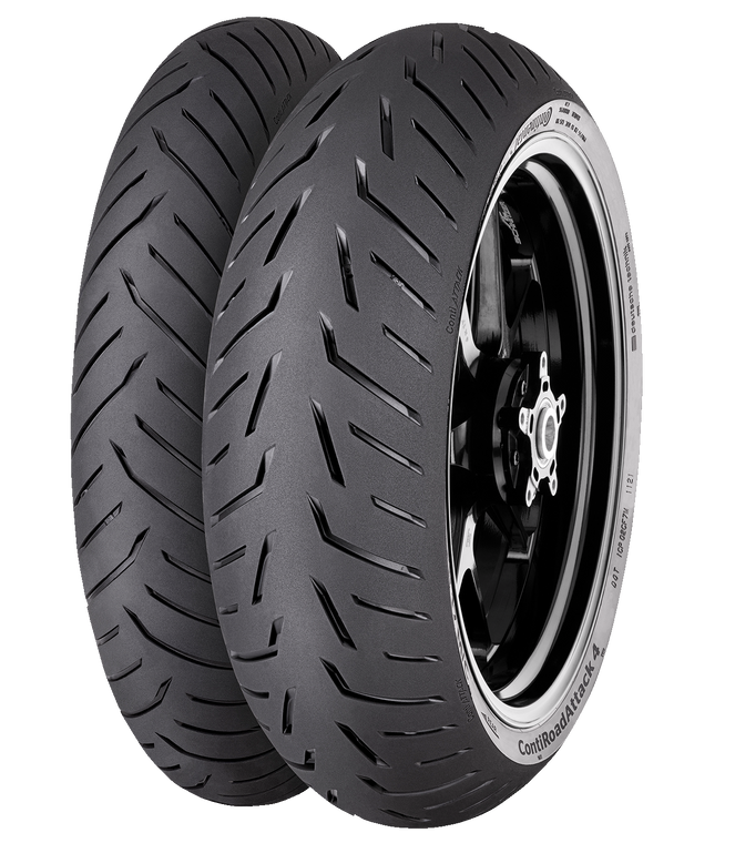 Continental - Tire - ContiRoad Attack 4 - Front - 120/70ZR17 - (58W) - ContiRoadAttack 4 Tire - 2447100000