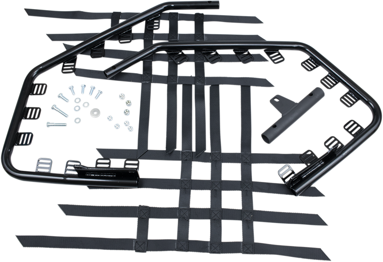 Dg Performance - Nerf Bars - Raptor 700R - Black/Black - Steel Nerf Bars - 54-4470