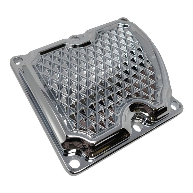 Covingtons - Transmission Top Cover - Diamondback - Chrome - M8 - Transmission Top Cover - C3073-C