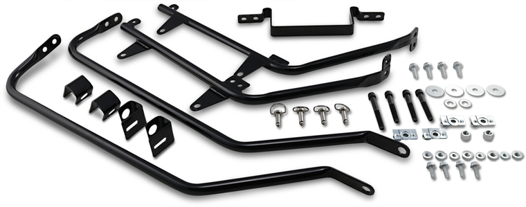 Cycle Visions - Saddlebag Mount for Softail Models - BaggerTail Saddlebag Mount for Softail Models - CV-7200A