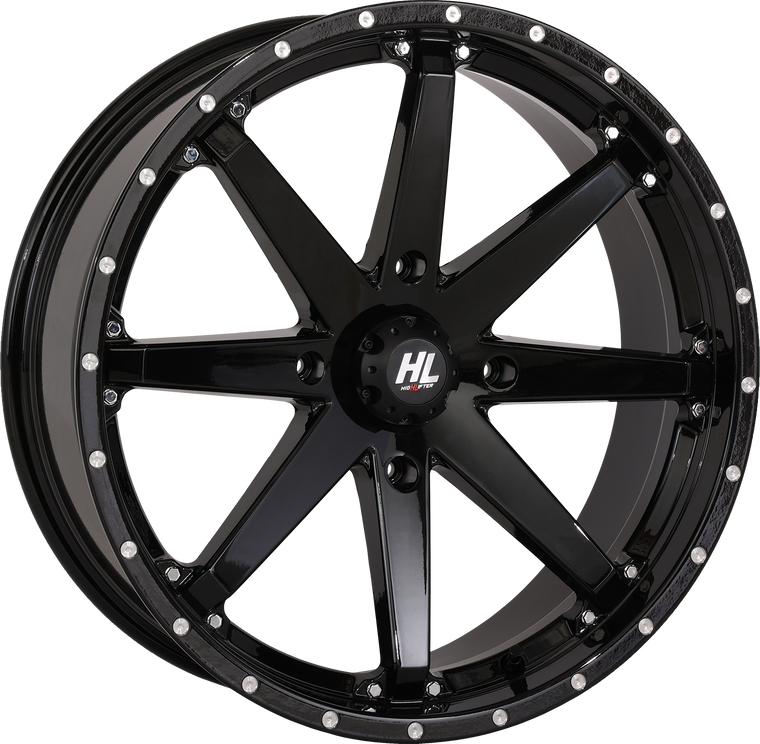 High Lifter - Wheel - HL10 - Front/Rear - Gloss Black - 20x7 - 4/137 - 4+3 (+10 mm) - HL10 Wheel - 20HL10-1237 High Lifter - Wheel - HL10 - Front/Rear - Gloss Black - 20x7 - 4/137 - 4+3 (+10 mm) - HL10 Wheel - 20HL10-1237