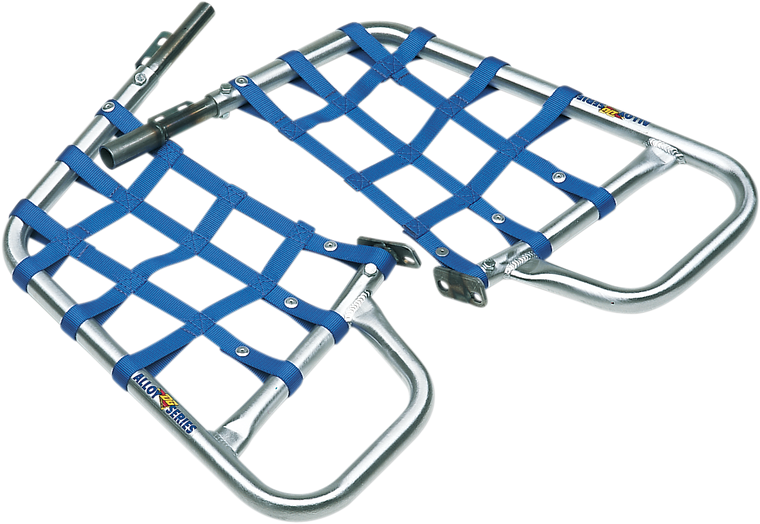 Dg Performance - Nerf Bars - Banshee 350 - Natural/Blue - Alloy Nerf Bars - 60-4320