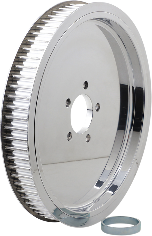 Belt Drives Ltd. - 1.50" Pulley - Plain - 70 Tooth - Polished 1-1/2" Rear Belt Pulley - RPP-70