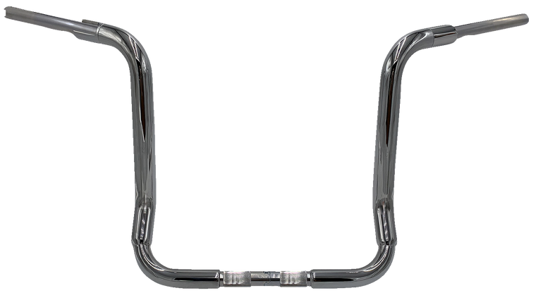 Fat Baggers Inc. - Handlebar - Rounded Top - 16" - Chrome - 1-1/2" EZ Install Rounded Top Handlebar - 813016