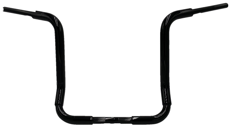 Fat Baggers Inc. - Handlebar - Rounded Top - 16" - Black - 1-1/2" EZ Install Rounded Top Handlebar - 813016-B