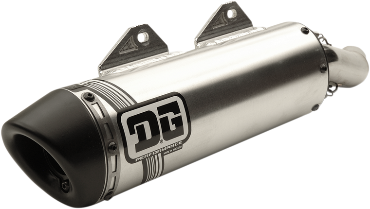 Dg Performance - V2 Slip-On Exhaust - V2 Slip-On Muffler - 071-2670