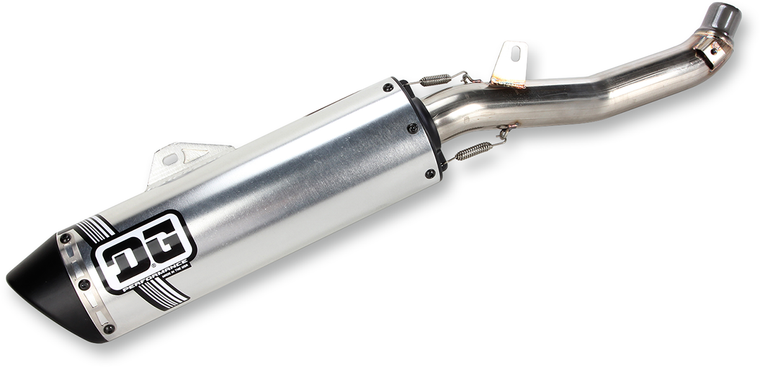 Dg Performance - V2 Slip-On Exhaust - V2 Slip-On Muffler - 071-6500