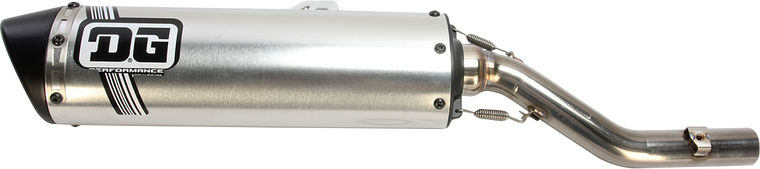 Dg Performance - V2 Slip-On Exhaust - V2 Slip-On Muffler - 071-4350