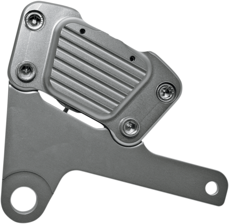 Gma Engineering By Bdl - Front Caliper - 73-83FLH - Clear Anodized - Shovelhead Vintage Front Brake Caliper - GMA-FLH10