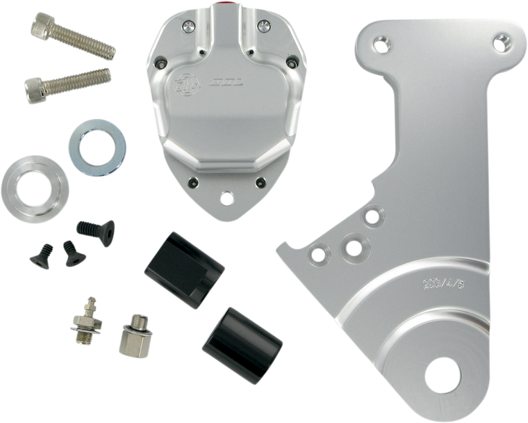 Gma Engineering By Bdl - Rear Caliper - 79-81 XL - Clear Anodized - Ironhead Vintage Rear Brake Caliper - GMA-203