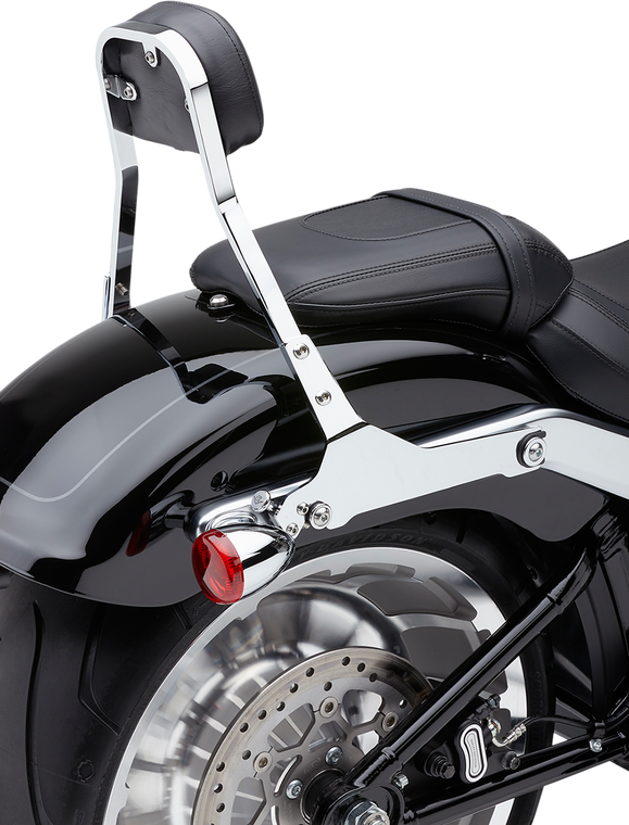 Cobra - Backrest Kit - 11" - Chrome - Softail - Detachable Backrest Kit - 602-2027