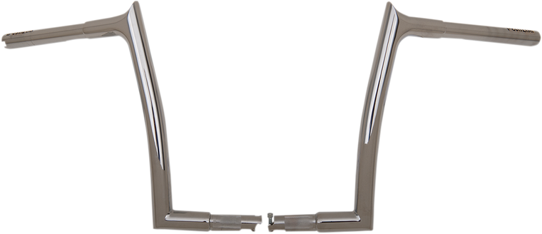 Fat Baggers Inc. - Handlebar - Pointed Top - 12" - Chrome - 1-1/4" EZ Install Pointed Top Handlebar - 907012