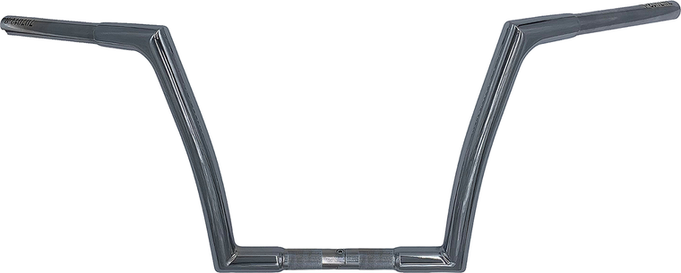Fat Baggers Inc. - Handlebar - Flat Top - 12" - Chrome - 1-1/4" EZ Install Flat Top Handlebar - 707012