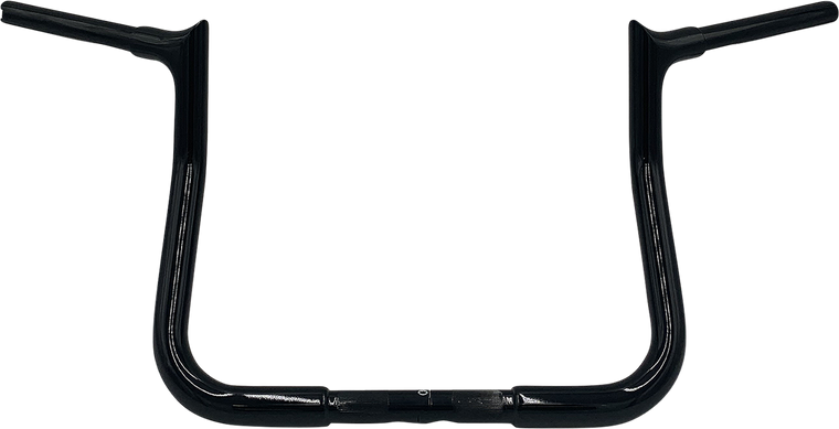 Fat Baggers Inc. - Handlebar - Pointed Top - 11" - Black - 1-1/4" EZ Install Pointed Top Handlebar - 905011-B