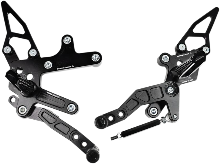 Driven Racing - TT Rearset - Ninja 400 - TT Rearsets - DRP-736 Driven Racing - TT Rearset - Ninja 400 - TT Rearsets - DRP-736