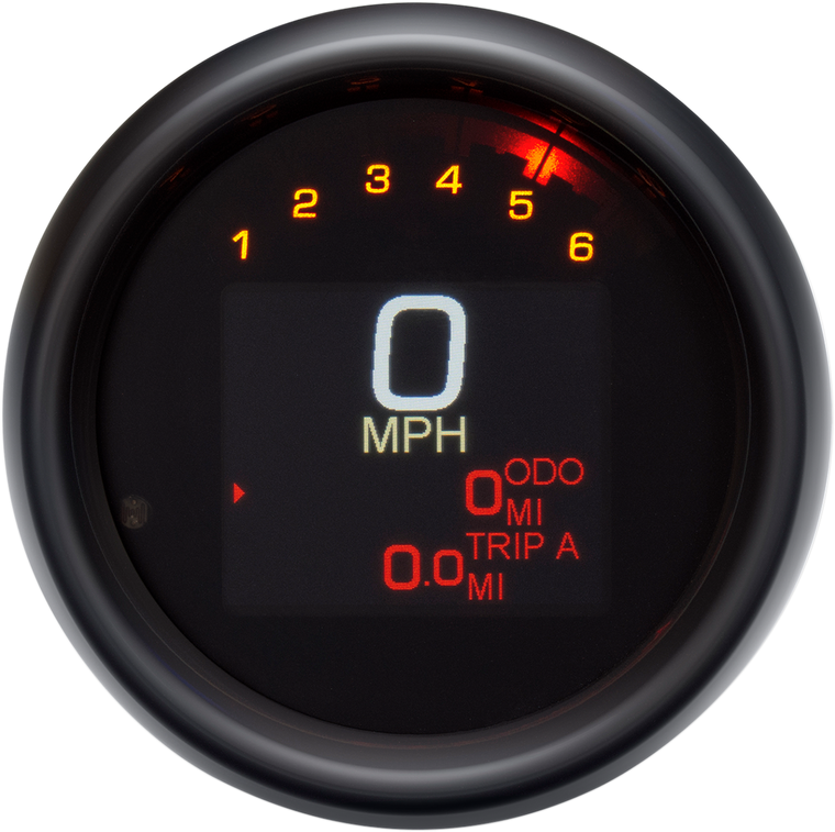Dakota Digital - Tank Speedometer - Black Bezel - 3-3/8" - '12+ - MLX - 3000 Series Gauge - MLX-3012-K