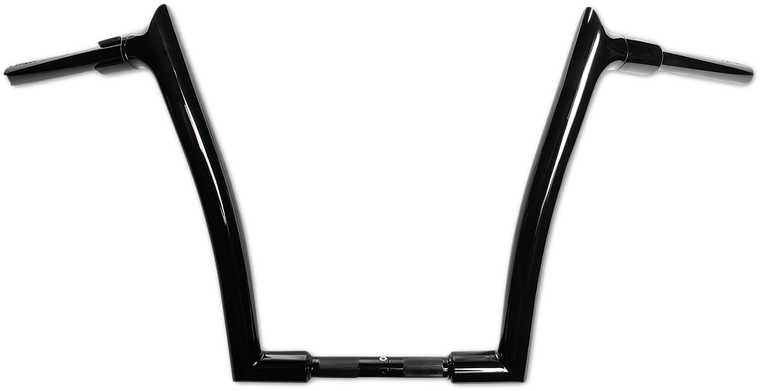 Fat Baggers Inc. - Handlebar - Pointed Top - 14" - Black - 1-1/2" EZ Install Pointed Top Handlebar - 807014-B