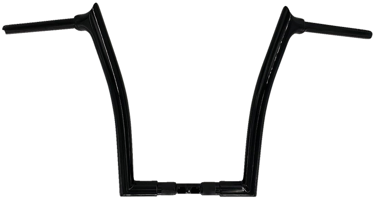 Fat Baggers Inc. - Handlebar - Pointed Top - 16" - Black - 1-1/2" EZ Install Pointed Top Handlebar - 816016-B