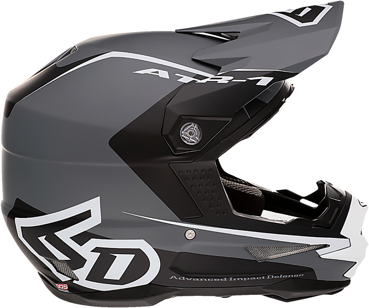 6d Helmets - ATR-1 Helmet - Stealth - White - XS - ATR-1 Stealth Helmet - 45213