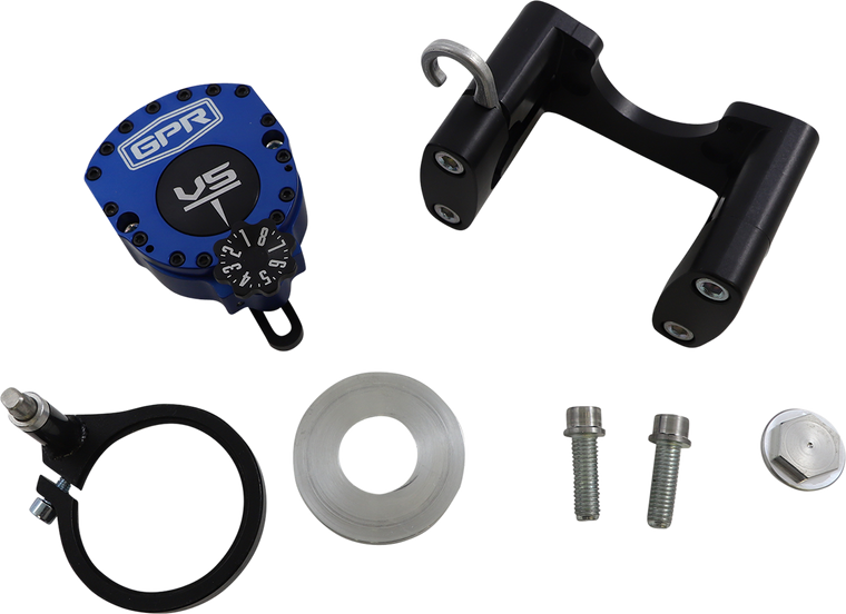 Gpr - V5-D Steering Damper - Blue - Husqvarna - V5-D Steering Damper - 5-9001-0099B