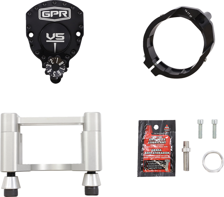 Gpr - V5-D Steering Damper - Black - YZ - V5-D Steering Damper - 5-9001-0082K Gpr - V5-D Steering Damper - Black - YZ - V5-D Steering Damper - 5-9001-0082K