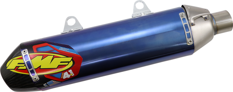 Fmf - Factory 4.1 RCT Muffler - Anodized Titanium - Factory 4.1 RCT Slip-On Muffler - 45561