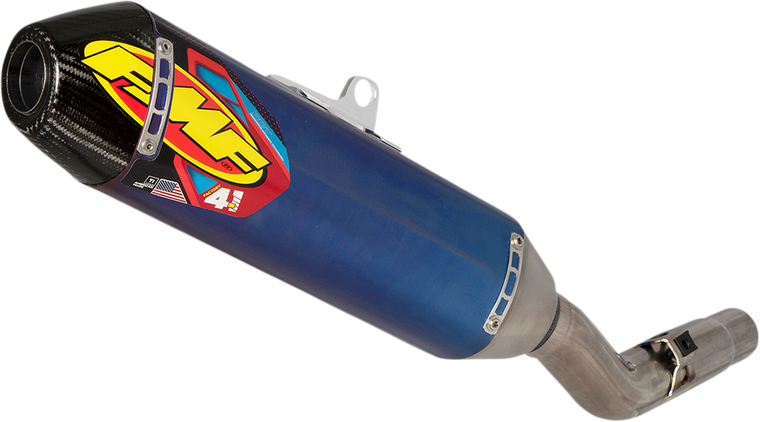 Fmf - Factory 4.1 RCT Muffler - Anodized Titanium - Factory 4.1 RCT Slip-On Muffler - 45648