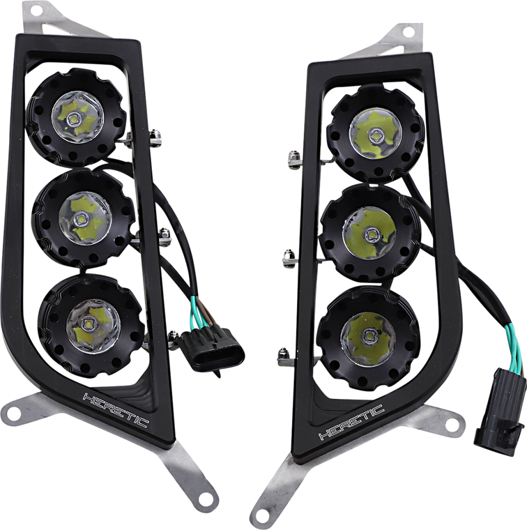 Heretic - Headlight - RZR - Studio Series Headlight - HL-RZRBLK Heretic - Headlight - RZR - Studio Series Headlight - HL-RZRBLK