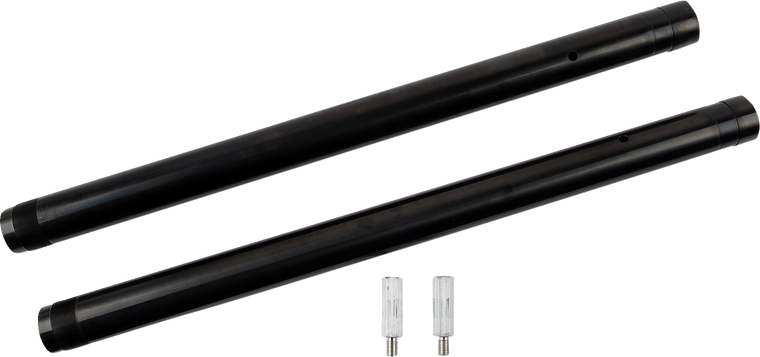 Custom Cycle Engineering - Fork Tube - 43 mm - LH 25", RH 24 3/4" (+2") - 43 mm Inverted Fork Tubes - 710055