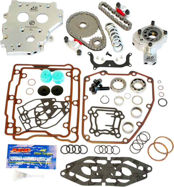 Feuling Oil Pump Corp. - Tensioner Conversion Kit - OE+ Hydraulic Cam Chain Tensioner Conversion Kit - 7090