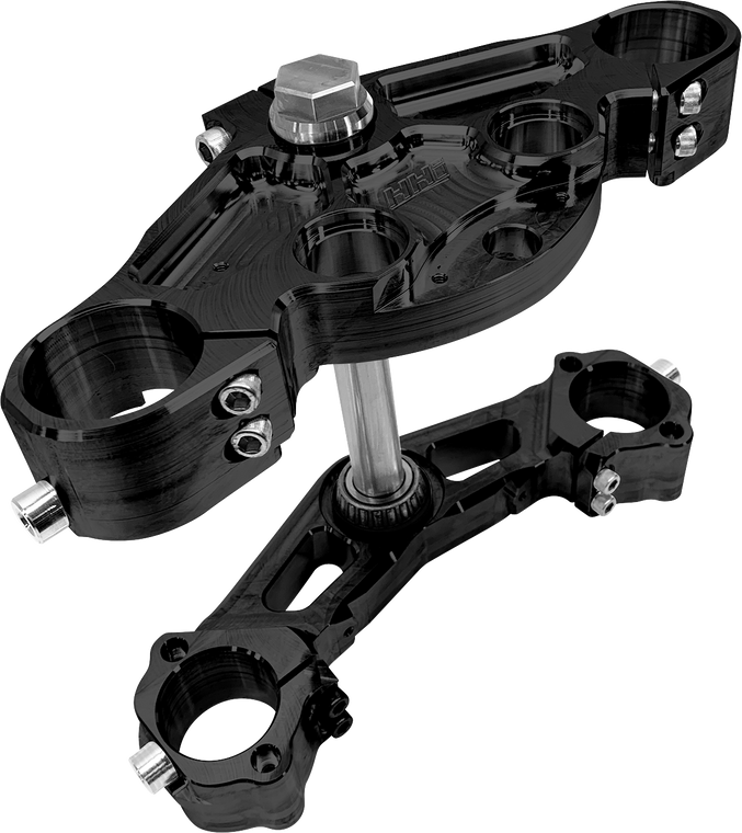 Hawg Halters - Triple Tree Kit - EFL Conversion Text Stock  Replacement - 49 mm - 49 mm Triple Tree - 49EFLAR3-SR13