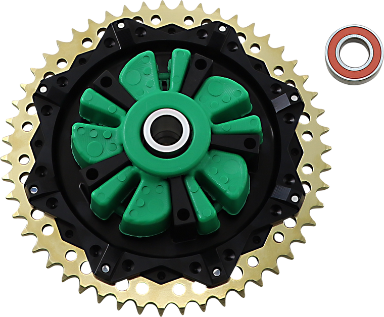 Alloy Art - Cush Drive Sprocket - Black - 51 Tooth - Cush Drive Chain Sprocket - G2CC51-12