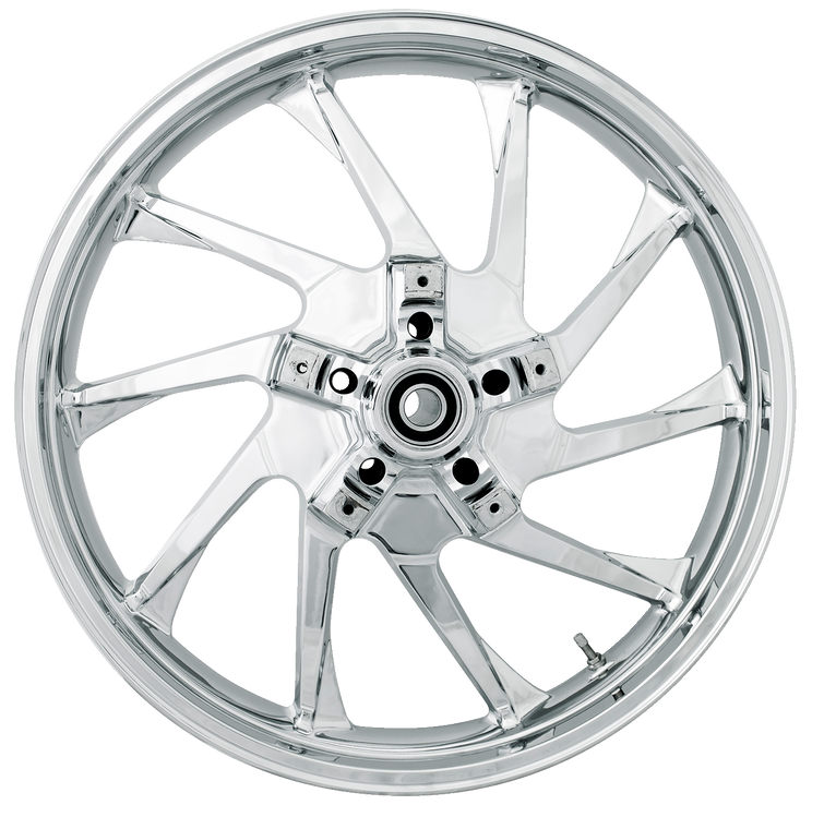 Coastal Moto - Front Wheel - Hurricane 3D - Dual Disc/No ABS - Chrome - 21"x3.50" - '08+ FL - Hurricane Precision Cast 3D Wheel - 3D-HUR213CH Coastal Moto - Front Wheel - Hurricane 3D - Dual Disc/No ABS - Chrome - 21"x3.50" - '08+ FL - Hurricane Precision Cast 3D Wheel - 3D-HUR213CH