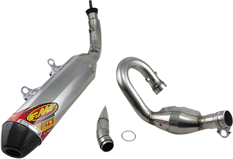 Fmf - 4.1 RCT Exhaust with MegaBomb - Aluminum - Factory 4.1 RCT Exhaust System - 45638