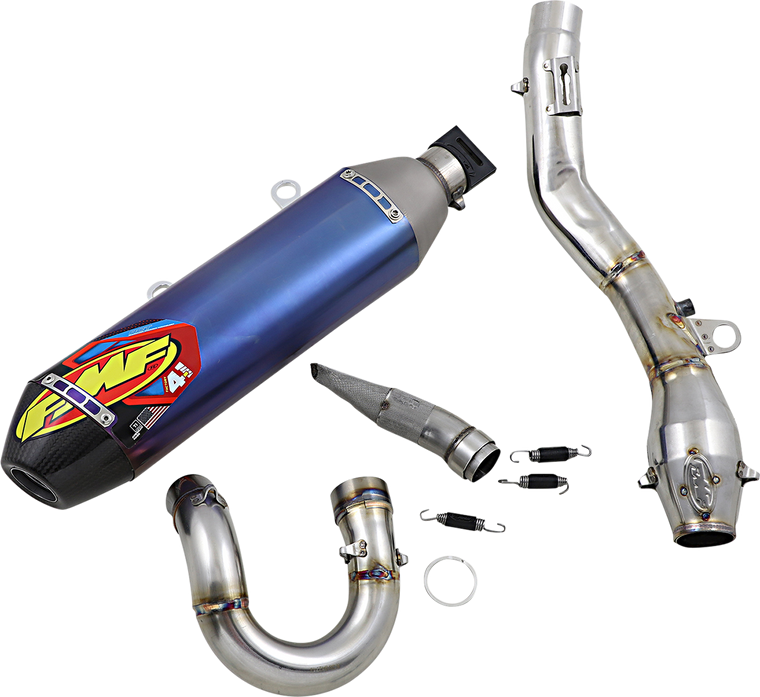 Fmf - 4.1 RCT Exhaust with MegaBomb - Anodized Titanium - Factory 4.1 RCT Exhaust System - 45663