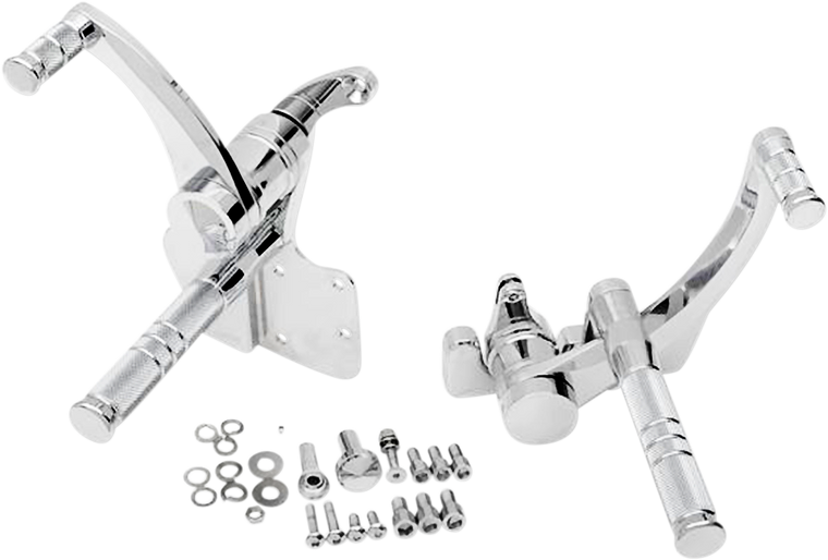 Accutronix - Forward Control - Chrome - Diamond - Forward Controls - FC205-SIC