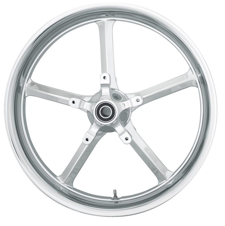 Coastal Moto - Rear Wheel - Rockstar - Single Disc/ABS - Chrome - 16"x5.50" - FL - Rockstar Moto Forged Aluminum Wheel - ROC-165-CH-ABST Coastal Moto - Rear Wheel - Rockstar - Single Disc/ABS - Chrome - 16"x5.50" - FL - Rockstar Moto Forged Aluminum Wheel - ROC-165-CH-ABST