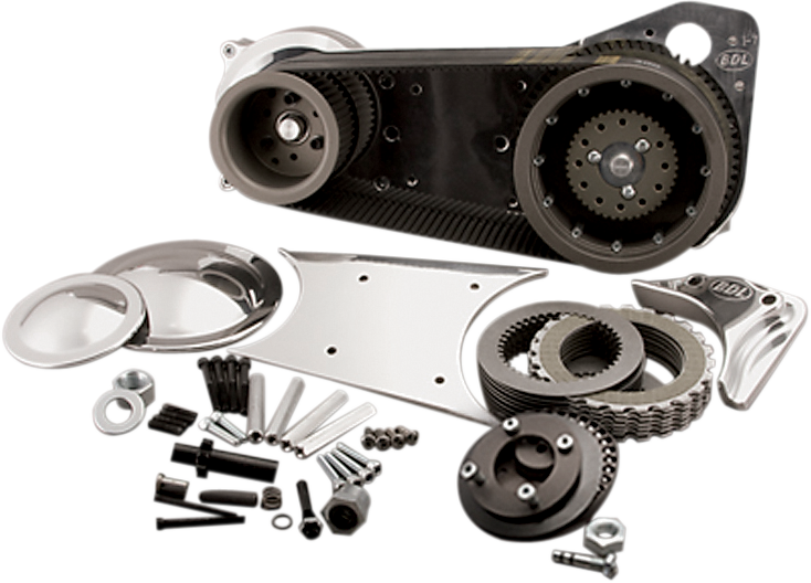Belt Drives Ltd. - 3" Belt Drive - 3" Electric Start 8mm Belt Drive with Lock-Up Clutch - EVOB-9S