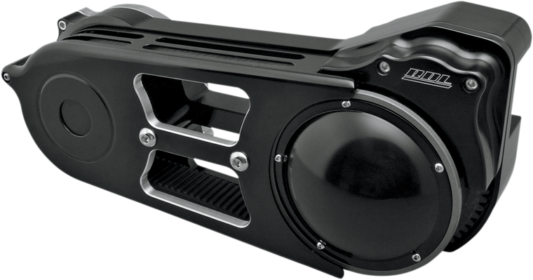 Belt Drives Ltd. - 2" Drive Belt - Black - 2" Belt Drive Kit with Top Belt Guard - EV-600-B