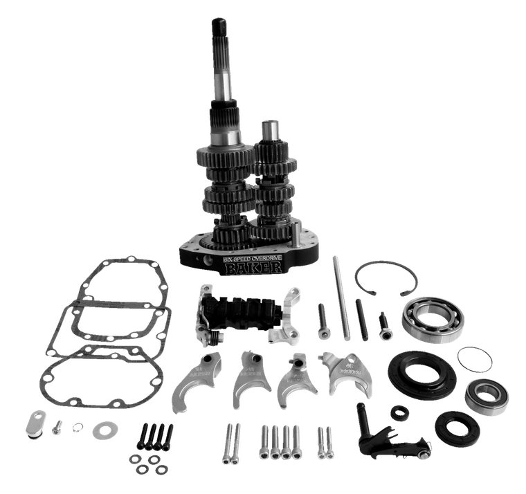 Baker Drivetrain - 6-Speed Gear Set - Overdrive 6-Speed Gear Set - OD6-401-03