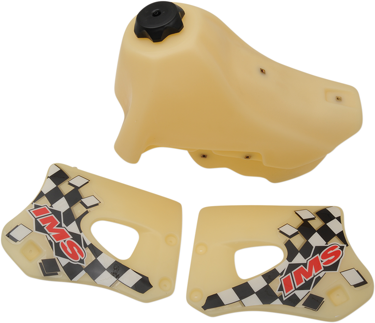 Ims Products Inc. - Gas Tank - Natural - Kawasaki - 3.4 Gallon - Large Capacity Gas Tank - 113128-N2