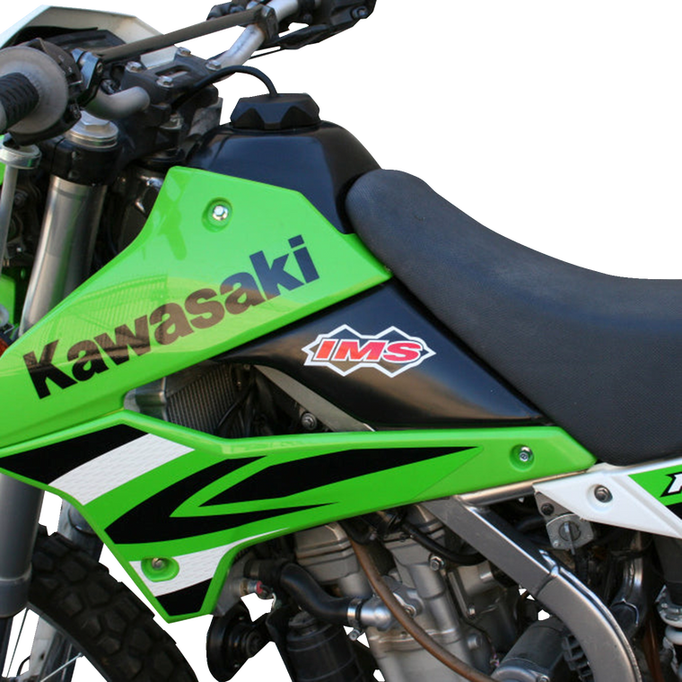 Ims Products Inc. - Gas Tank - Black - Kawasaki KLX - 2.7 Gallon - Large Capacity Gas Tank - 113159-BK1