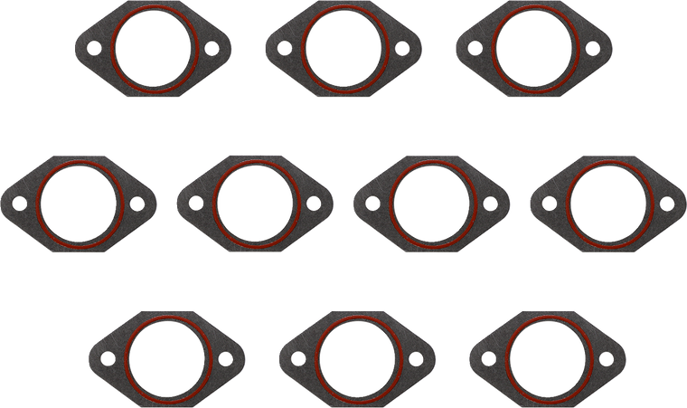 James Gasket - Intake Manifold Gasket with Seal - Big Twin - Replacement Intake Manifold to Carburetor Gaskets - JGI-27077-78-X