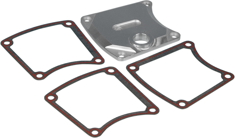James Gasket - Metal Teflon Inspection Gasket - Big Twin - Derby/Inspection Cover Gasket Kit - JGI-34906-85-X