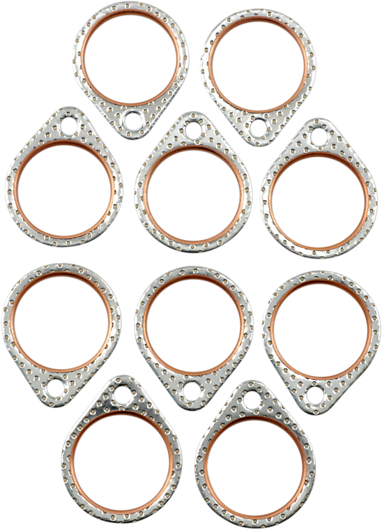 James Gasket - Exhaust Port Gasket Steel Core - Exhaust Gaskets - JGI-65834-68-SC