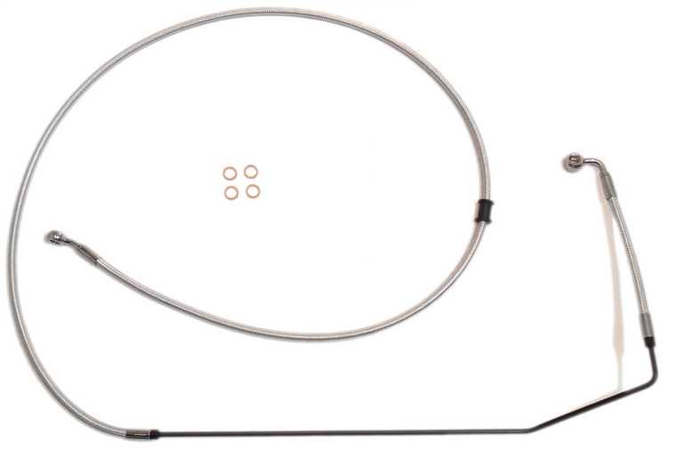 Magnum - Brake Line - Upper - Sterling Chromite II - Braided Front Brake Line - AS37589