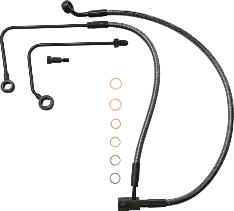 Magnum - Brake Line - Lower - KARBONFIBER - KARBONFIBR Lower Brake Line - AS77001